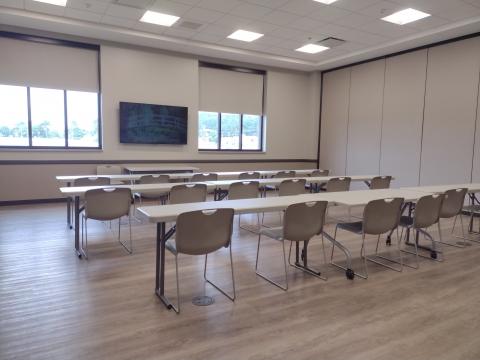 Meeting Room with tables and chairs