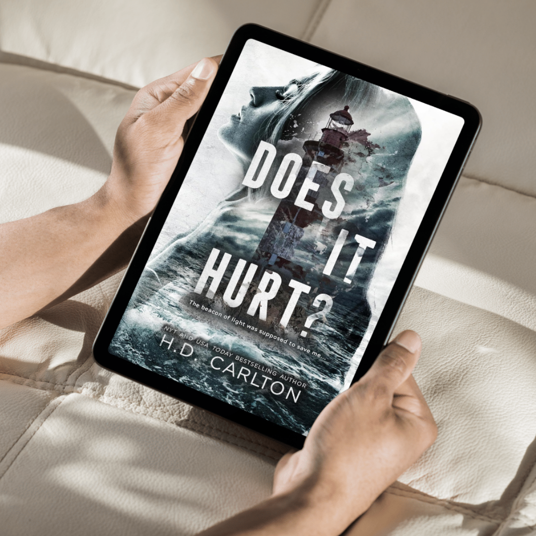 Someone reads on a tablet