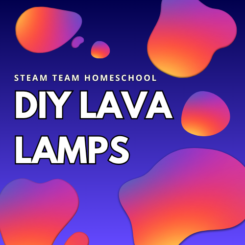 White lettering in front of a multicolored background